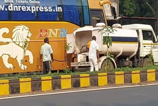 Chanhdrapur Fueling At Public Place