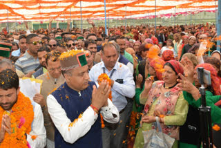 CM JAIRAM VISIT RAMPUR