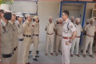 ITBP Punjab Police greets security around Kali Devi Temple in Patiala