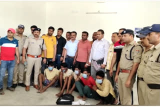 haridwar police arrested 5 accused