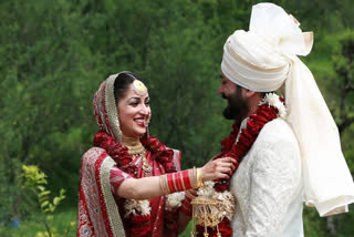 Yami Gautam  wedding anniversary