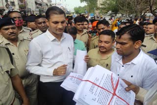 MGNREGA federation rally in Raipur