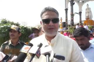 MLA Tanveer Seth talked to press