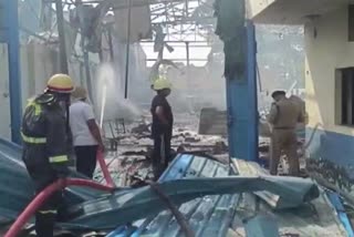 MANY PEOPLE DIED AND INJURED IN BOILER EXPLOSION IN CHEMICAL FACTORY HAPUR