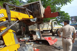 পদপথৰ ১৫০ দোকান উচ্ছেদ পৌৰ নিগমৰ