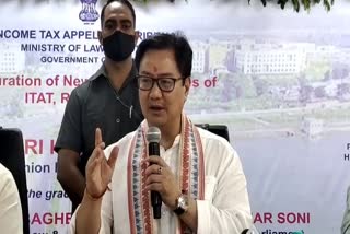 Rijiju expresses concern over rise in pending cases in courts