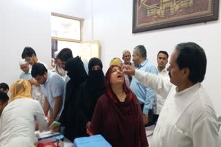جے پور میں عازمین حج کے لیے ٹیکہ کاری کیمپ