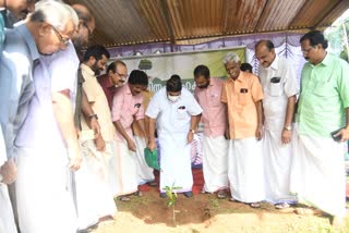 സഹകരണ രജിസ്‌ട്രേഷൻ വകുപ്പു മന്ത്രി വിഎൻ വാസവൻ  ഹരിതം സഹകരണം പദ്ധതി  Minister VN Vasavan inaugurated the Haritham Sahakaranam Project  Haritham Sahakaranam Project  Minister VN Vasavan  ഒരു ലക്ഷം മാവിൻതൈ നട്ടുപരിപാലിക്കുന്ന പദ്ധതിയുടെ ഉത്ഘാടനം