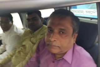 Mayureswar MLA Abhijit Roy at CBI Office in Durgapur in Post Poll Violence Case