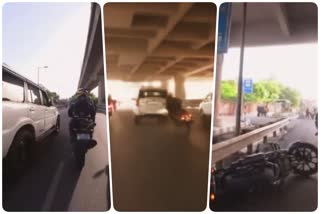 road rage in delhi