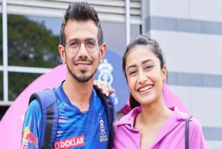 Dhanashree Verma on Yuzvendra Chahal  Dhanashree Verma  Yuzvendra Chahal  rajasthan royals spinner Yuzvendra Chahal  രാജസ്ഥാന്‍ റോയല്‍സ് സ്‌പിന്നര്‍ യുസ്‌വേന്ദ്ര ചാഹല്‍  രാജസ്ഥാന്‍ റോയല്‍സ്  ധനശ്രീ വര്‍മ