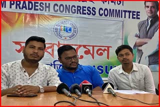 NSUI demands Resignation of Assam CM