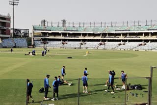 Arun Jaitley Stadium  Tean India  practice session  kl rahul  South Africa  t20 series  cricket news  sports news in hindi  अरुण जेटली स्टेडियम  अभ्यास सत्र  दक्षिण अफ्रीका  टी20 सीरीज