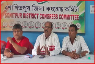 Congress spokesperson Dadul Borkakoti criticize on Education minister Ranoj Pegu at Tezpur