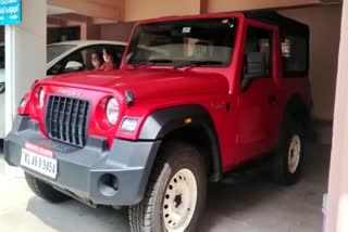 The Thar donated by Mahindra to Guruvayur temple, fetches Rs. 43 lakhs in auction