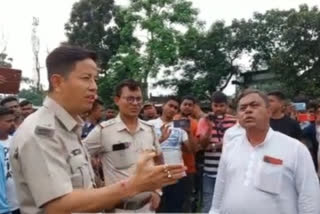 IC of Dinhata Stops Rallies of Two TMC Groups Due to Law and Order Issue