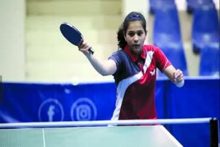 table tennis player Diya Chitale