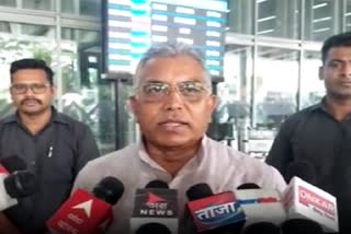 Dilip Ghosh Blamed Government for KLO Threat to CM