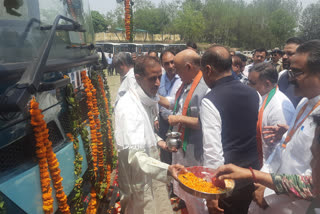 HRTC buses in Hamirpur