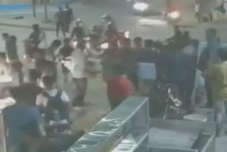 Dispute between two sides in Jodhpur, fiercely kicked and punched
