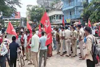 SP Satyajit Debnath participated in BJP rally