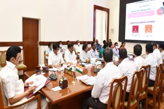 review meeting was held with Secretaries of State on pioneering plans of Government chaired by Chief Minister Stalin முதலமைச்சர் ஸ்டாலின் தலைமையில் அரசின் முன்னோடி திட்டங்கள் குறித்து அரசுத் துறைச் செயலாளர்களுடன் ஆய்வுக் கூட்டம் நடைபெற்றது