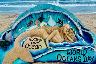 Word Ocean Day: Sudarsan creates magic on Puri beach