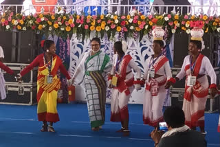 mamata banerjee at mass marriage program in kalchini block of alipurduar