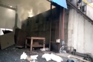 Boiler exploded in Iron Industry