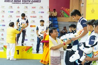 Khelo India Youth Games 2021  खेलो इंडिया यूथ गेम्स  पंचकूला  ताऊ देवी लाल स्टेडियम  कुश्ती फाइनल  मेडल तालिका  खेलो इंडिया का आयोजन  खेल समाचार  Panchkula  Tau Devi Lal Stadium  Wrestling Final  Medal Table  Khelo India Event  Sports News