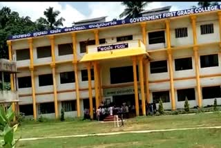Muslim students came back to uppinangady college