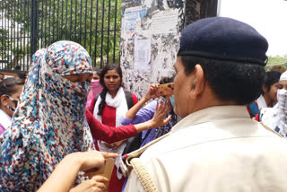 students protest