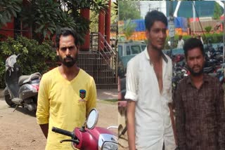 Three arrested in separate cases of theft in Raipur