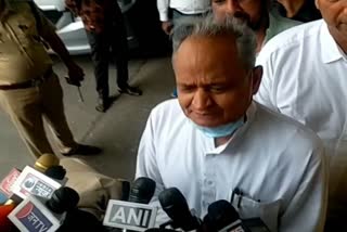 Cm Gehlot target bjp