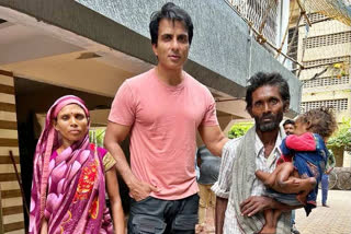 SonuSood Helps Child