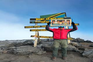 Odia mountaineer successfully scaled Mt. Kilimanjaro