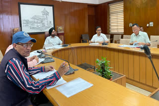 CS SS Sandhu held meeting