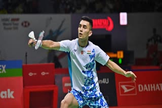 Badminton News In Hindi  Indonesia Masters Super 500 Tournament  lakshya sen  lost his match  Chou  fighting match  badminton match  इंडोनेशिया मास्टर्स सुपर 500 टूर्नामेंट  भारत के युवा बैडमिंटन खिलाड़ी  लक्ष्य सेन  चोउ तिएन चेन