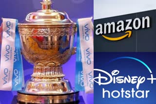 इंडियन प्रीमियर लीग  आईपीएल  ऑनलाइन मीडिया अधिकार  अमेजॉन डॉट कॉम इंक  वॉल्ट डिज्नी कंपनी  भारतीय व्यापार  मुकेश अंबानी  रिलायंस इंडस्ट्रीज लिमिटेड  भारतीय क्रिकेट कंट्रोल बोर्ड  सोनी स्पोर्ट्स नेटवर्क  Indian Premier League  IPL  Online Media Rights  Amazon.com Inc.  The Walt Disney Company  Indian Business  Mukesh Ambani  Reliance Industries Limited  Board of Control for Cricket in India  Sony Sports Network
