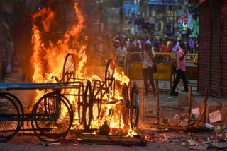 ranchi  ranchi protest  ranchi shooting  against Blasphemy protest in ranchi  പ്രവാചകനിന്ദയ്‌ക്കെതിരായ പ്രതിഷേധം  റാഞ്ചി വെടിവെപ്പില്‍ രണ്ട് പേര്‍ മരിച്ചു  റാഞ്ചി വെടിവെയ്‌പ്പ്  two died in ranchi shooting  police firing against protesters in ranchi