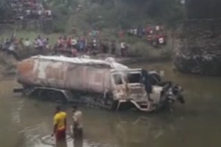 oil tanker explosion in Nayagarh