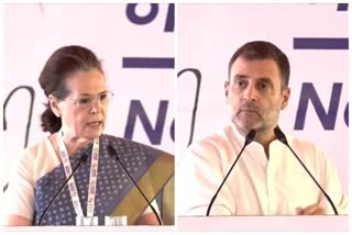 Sonia Gandhi and Rahul Gandhi by ED