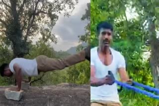 Watch Video: சூட்டிங் இடைவேளையிலும் கடும் உடற்பயிற்சியில் சூரி..!