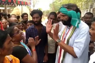 MP Uttamkumar Reddy Angry statements on villagers got viral