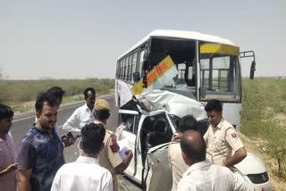 Road Accident In Barmer