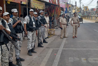 Ranchi violence police keep eye on every corner