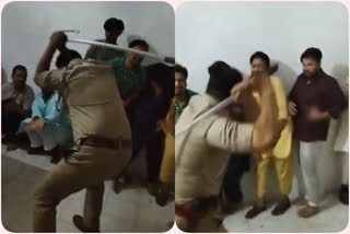 police beaten youth in saharanpur video viral on social media