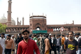 Delhi Police arrested two persons on Saturday in connection with the Jama Masjid protest that took place on Friday over the controversial remarks on Prophet Muhammad
