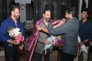 Chranjeevi party to Vikram Kamalhassan, salmankhan