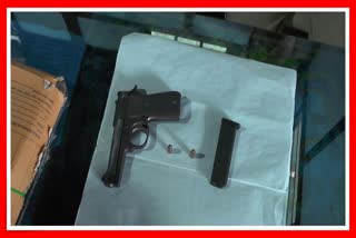 Samguri and Ambagan police recovered arms